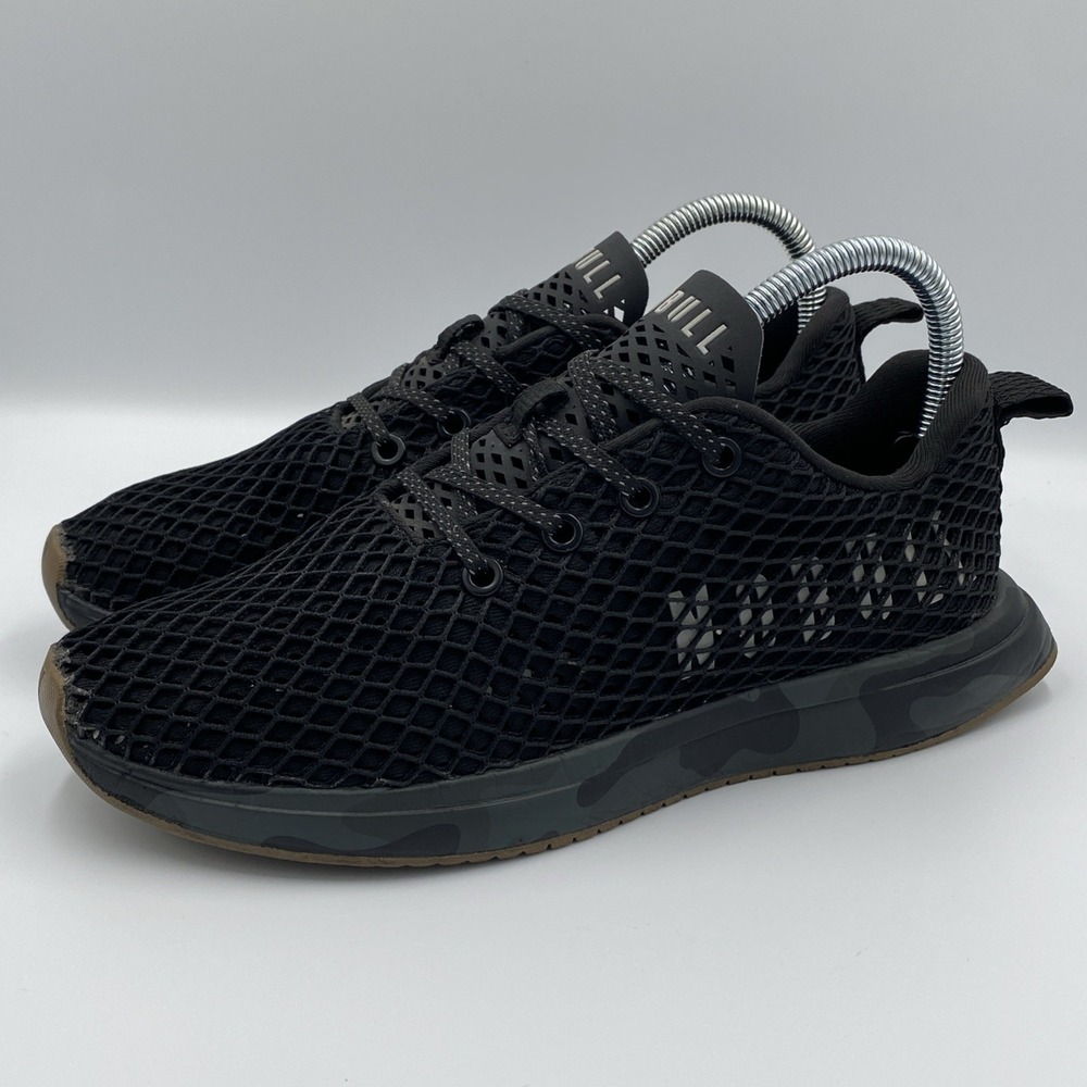 NOBULL Mesh Trainer Women's Size 7.5 Black Camo SuperFabric Cross Training Shoes